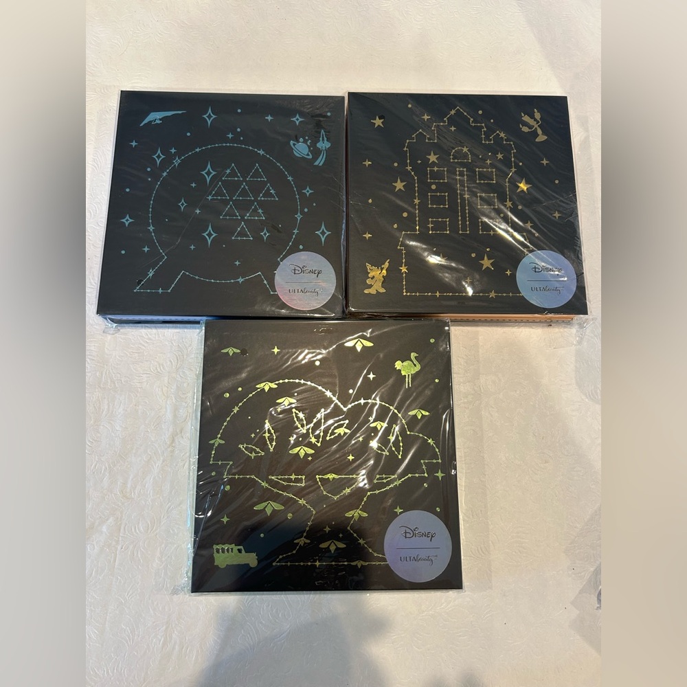 Ulta Disney Parks Limited Edition Eyeshadow palettes SET OF 3